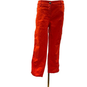 Luisa CERANO Women's Boot Cut Jeans - Vibrant Orange